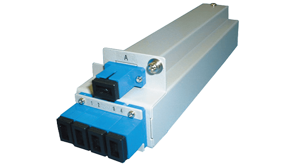 光スプリッタモジュール1U モジュールタイプ