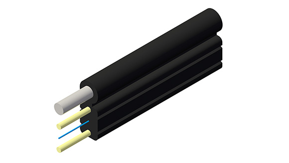 ドロップ型光ファイバケーブル