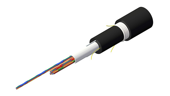 細径高密度型外装付き(難燃・非難燃) 光ファイバケーブル