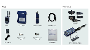 FOCIS Flex２の同梱部品の写真