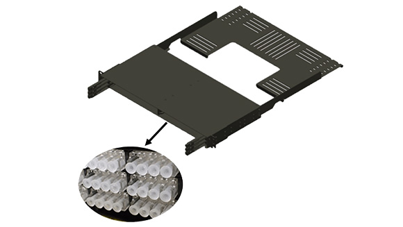 高密度光成端ユニット
