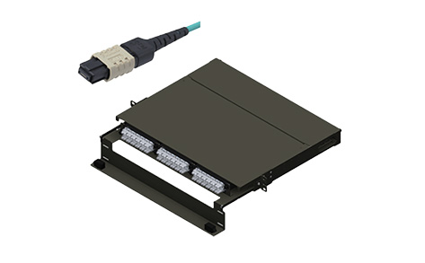 12MPO コネクタを用いたケーブリングシステム