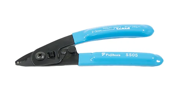 単心光ファイバストリッパSS01/SS03/SS05